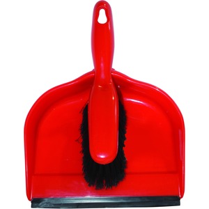Clip-On Dust Pan And Brush Set