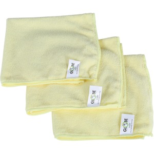 16"x16" Microfiber Cloth 300GSM Yellow