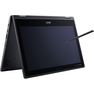 Acer Chromebook Spin 511 R752T R752T-C3M5 11.6" Touchscreen Convertible 2 in 1 Chromebook - HD - 1366 x 768 - Intel Celeron N4020 Dual-core (2 Core) 1.10 GHz - 4 GB Total RAM - 32 GB Flash Memory - Shale Black