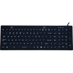 DSI WATERPROOF IP68 SILICONE FULL SIZE KEYBOARD WITH LED BACKLIT