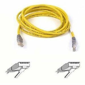 Belkin Cat. 5E UTP Patch Cable - RJ-45 Male - RJ-45 Male - 10ft - Yellow
