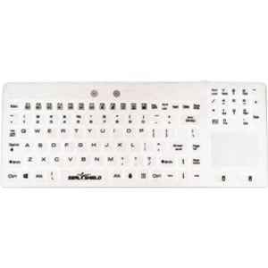 Seal Shield Glow Series Silicone Backlit Keyboard W/ Touchpad