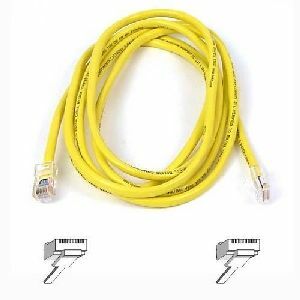 Belkin Cat. 6 UTP Patch Cable - RJ-45 Male - RJ-45 Male - 75ft - Yellow
