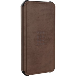 Urban Armor Gear Metropolis Carrying Case (Folio) Apple iPhone 12, iPhone 12 Pro Smartphone - LTHR ARMR Brown