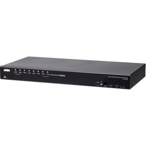 ATEN CS19208 8-Port USB 3.0 4K DisplayPort KVM Switch with Rack Mounting Kit