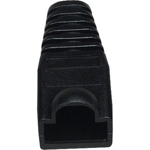 Black Box Color-Coded Snagless Pre-Plugs - Cable Boot - Black - 50