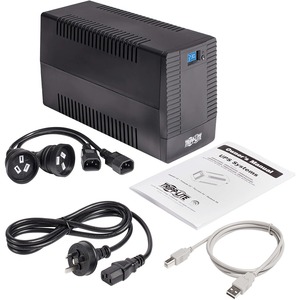 Tripp Lite by Eaton 1500VA 900W 230V OmniVS Line-Interactive UPS - 8 C13 Outlets, 2 Australian Outlet Adapters, LCD, USB, Tower