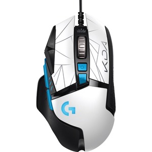 Logitech G502 Hero High Performance Gaming Mouse - Optical - Cable - USB - 25600 dpi - 11 Button(s)