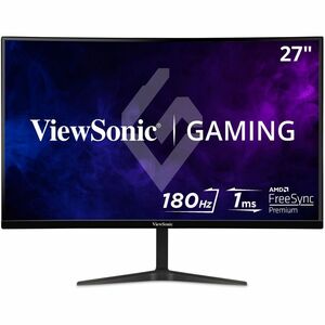 ViewSonic VX2718-P-MHD 27 Inch 1080p 1ms 180Hz Gaming Monitor with FreeSync, Eye Care, HDMI and DisplayPort