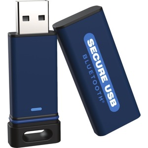 SecureDrive SecureUSB BT Hardware-Encrypted USB Flash Drive with Phone Authentication