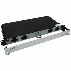 Eaton Tripp Lite Series Preloaded Fiber Panel, 1U - 2x (12x LC/LC Duplex M/M) 24F Trunk Cables, OM4 Multimode, 10 m (32.8 ft.)