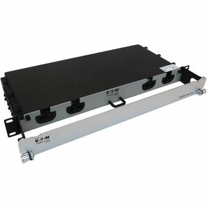 Eaton Tripp Lite Series Preloaded Fiber Panel, 1U - 6x (4x LC/LC Duplex M/M) 8F Trunk Cables, OM4 Multimode, 10 m (32.8 ft.)