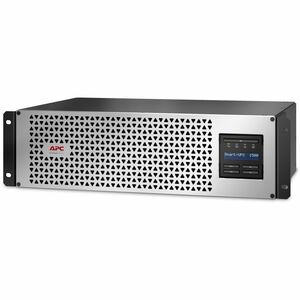 APC Smart-UPS, Line Interactive, 1500VA, Lithium-ion, Rackmount 3U, 120V, 6x NEMA 5-15R outlets, SmartConnect Port+Network Card, Short Depth, AVR, LCD