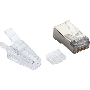 Black Box Network Connector - 100 Pack - 1 x RJ-45 Network Male - TAA Compliant