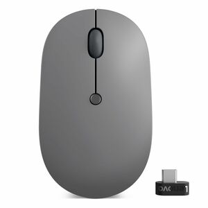 Lenovo Go USB-C Wireless Mouse (Storm Grey) - Lenovo Go USB-C Wireless Mouse (Storm Grey)