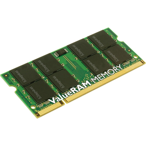 Kingston ValueRAM PC2-5300 1GB DDR2-667 200PIN SODIMM CL5 Memory Upgrade Module