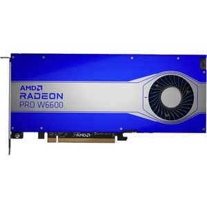 HP AMD Radeon Pro W6600 Graphic Card - 8 GB GDDR6 - DisplayPort - 4 x DisplayPort