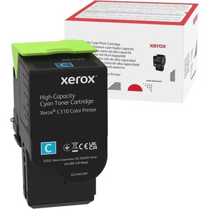 Xerox Original High Yield Laser Toner Cartridge - Single Pack - Cyan - 1 / Pack - 5500 Pages