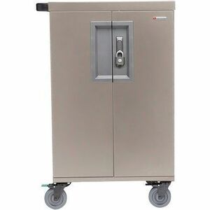 Bretford CORE X Cart - TCOREX36 - 4 Casters - 5" Caster Size - Champagne - For 45 Devices