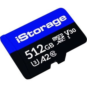 iStorage microSD Card 512GB | Encrypt data stored on iStorage microSD Cards using datAshur SD USB flash drive | Compatible with datAshur SD drives only