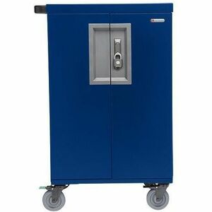 Bretford CORE X Cart - TCOREX45 - 4 Casters - 5" Caster Size - Royal Blue - For 45 Devices