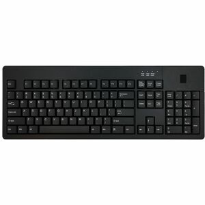 KSI Keyboard - Cable Connectivity - USB Type A Interface - 104 Key - PC - Membrane Keyswitch - Black