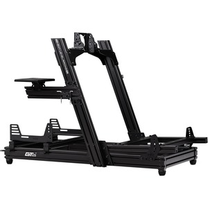 Next Level Racing GTElite Racing Simulator Cockpit- Front & Side Mount Edition - Carbon, Steel