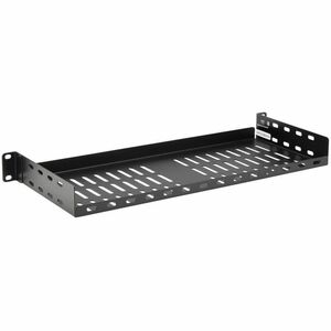 Tripp Lite by Eaton SmartRack Cantilever Fixed Steel Rack Shelf - 1U, Vented, 7 in. (17.8 cm) Deep, Holds up to 40 lb. (18 kg)