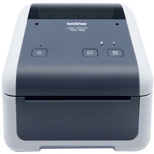 Brother TD-4210D Desktop Direct Thermal Printer - Monochrome - Label Print - USB - USB Host - Serial