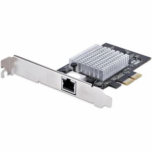 StarTech 1-Port 10Gbps PCIe Network Adapter Card, Network Card for PC/Server, PCIe Ethernet Card w/Jumbo Frame, NIC/LAN Interface Card
