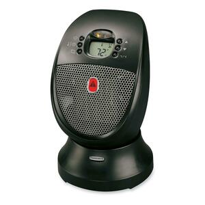 Honeywell HZ-338 Digital Oscillating Ceramic Heater - Ceramic - Electric - Black