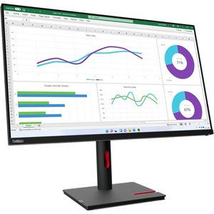 Lenovo ThinkVision T32h-30 32" Class WQHD LCD Monitor - 16:9