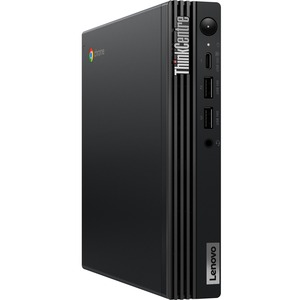 Lenovo ThinkCentre M60q 12JL0000US Chromebox - Intel Celeron 7305 - 4 GB - 64 GB Flash Memory Capacity - Tiny - Black