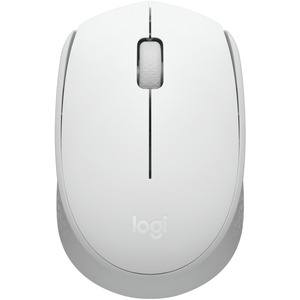 Logitech M170 Mouse - Optical - Wireless - Radio Frequency - 2.40 GHz - Off White - USB - Symmetrical