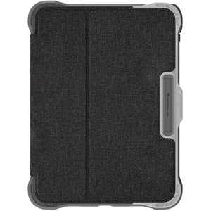 Brenthaven Edge Folio Rugged Carrying Case (Folio) for 10.9" Apple iPad (10th Generation) iPad, Apple Pencil (2nd Generation) - Gray, Red