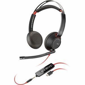 Poly Blackwire C5220 USB-C Headset + Inline Cable (Bulk)