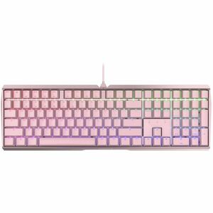 CHERRY MX 3.0S Wired RGB Keyboard, MX BROWN SWITCH, For Office And Gaming, Pink