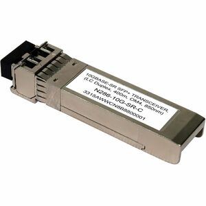 Tripp Lite by Eaton Cisco-Compatible SFP-10G-SR SFP+ Transceiver - 10GBase-SR, LC Duplex MMF, 10 Gbps, 850 nm, 400 m (1312 ft.)