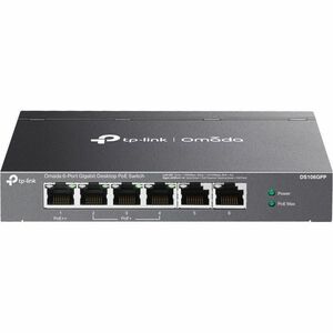 Omada Omada 6-Port Gigabit Desktop Switch with 3-Port PoE+ and 1-Port PoE++