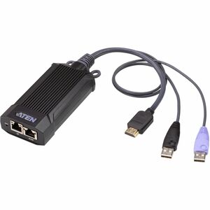 ATEN USB HDMI KVM DigiProcessor KG8900T - 1920 x 1200 - 2 x Network (RJ-45) - 2 x USB - 1 x HDMI