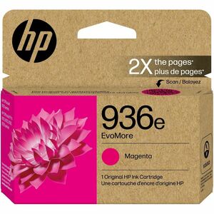 HP EvoMore 936e Original High Yield Inkjet Ink Cartridge - Magenta - 1 Each - 1650 Pages