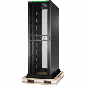 APC NetShelter SX Advanced Rack, High Strength, 52U, 2436H x 750W x 1295D mm, with Shock Package, Black [TAA]