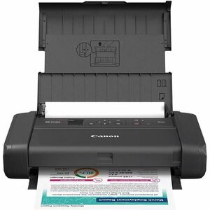 Canon PIXMA TR160 Portable Wired/Wireless Inkjet Printer - Color