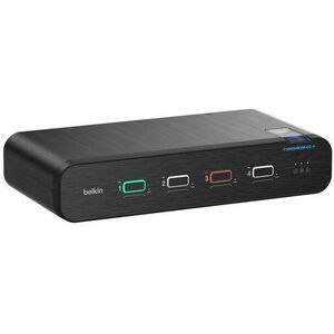Belkin Universal DisplayPort Secure KVM, 4-Port Dual Head with CAC