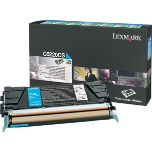 Lexmark Cyan Return Program Toner Cartridge - Laser - 3000 Page - Cyan