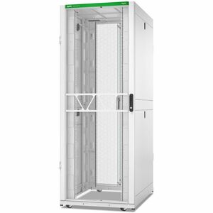 APC NetShelter SX Server Rack Gen 2, 42U, 1991H x 750W x 1070D mm, w/ Sides, White [TAA]