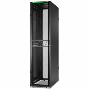 APC NetShelter SX Server Rack Gen 2, 52U, 2436H x 600W x 1200D mm, w/ Sides, Black [TAA]