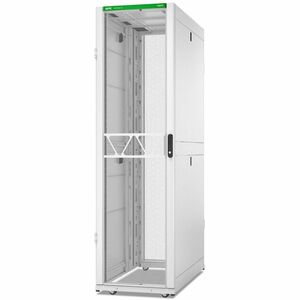 APC NetShelter SX Server Rack Gen 2, 45U, 2124H x 600W x 1200D mm, w/ Sides, White [TAA]