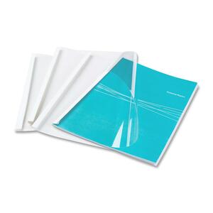 Thermal Presentation Covers - 3/8", 90 Sheets, White