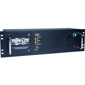 Tripp Lite by Eaton 2400W 120V 3U Rack-Mount Power Conditioner with Automatic Voltage Regulation (AVR) AC Surge Protection 14 Outlets